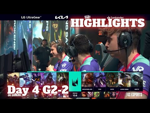 G2 vs SK - Game 2 Highlights | Day 4 LEC Spring 2023 Group Stage | G2 Esports vs SK Gaming G-2