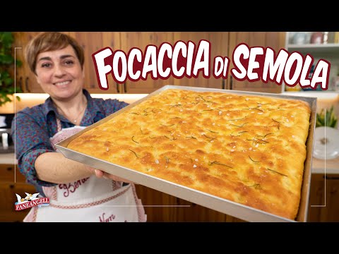 FOCACCIA DI SEMOLA Ricetta Facile - Fatto in Casa da Benedetta