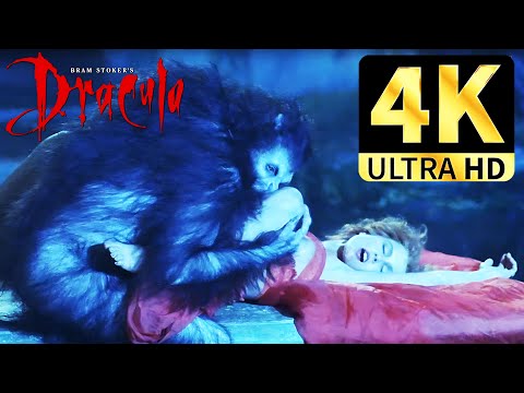 Bram Stoker's Dracula [4K HDR] Dracula Bites Lucy The First Time  Rain Scene 1992 | McLips & SceNes