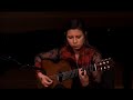 Flamenco guitarist Andrea Salcedo performs Doblan Campanas (Rondeña) by Paco de Lucia