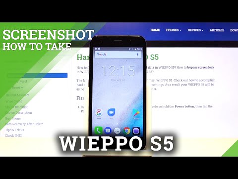 How to Take Screenshot in WIEPPO S5 – Capture Screen