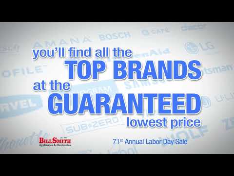 Bill Smith Appliances & Electronics Labor Day Sale 2025