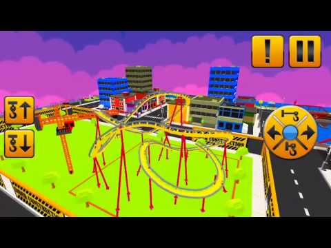 Roller Coaster City Builder : Exploration & Build Video