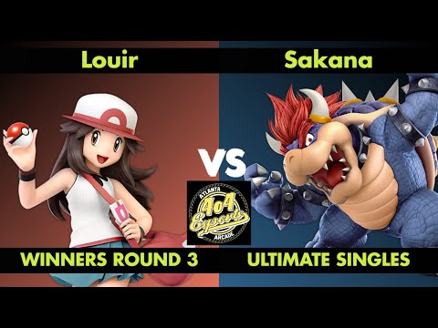 SSBU - 4o4 Smash Night 14 - Emory eSports| Louir (Pokemon Trainer) vs Sakana (Bowser) - Winners R3