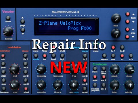 Novation Supernova 2 repair Information don't buy CS4391KZ and watch this video!
