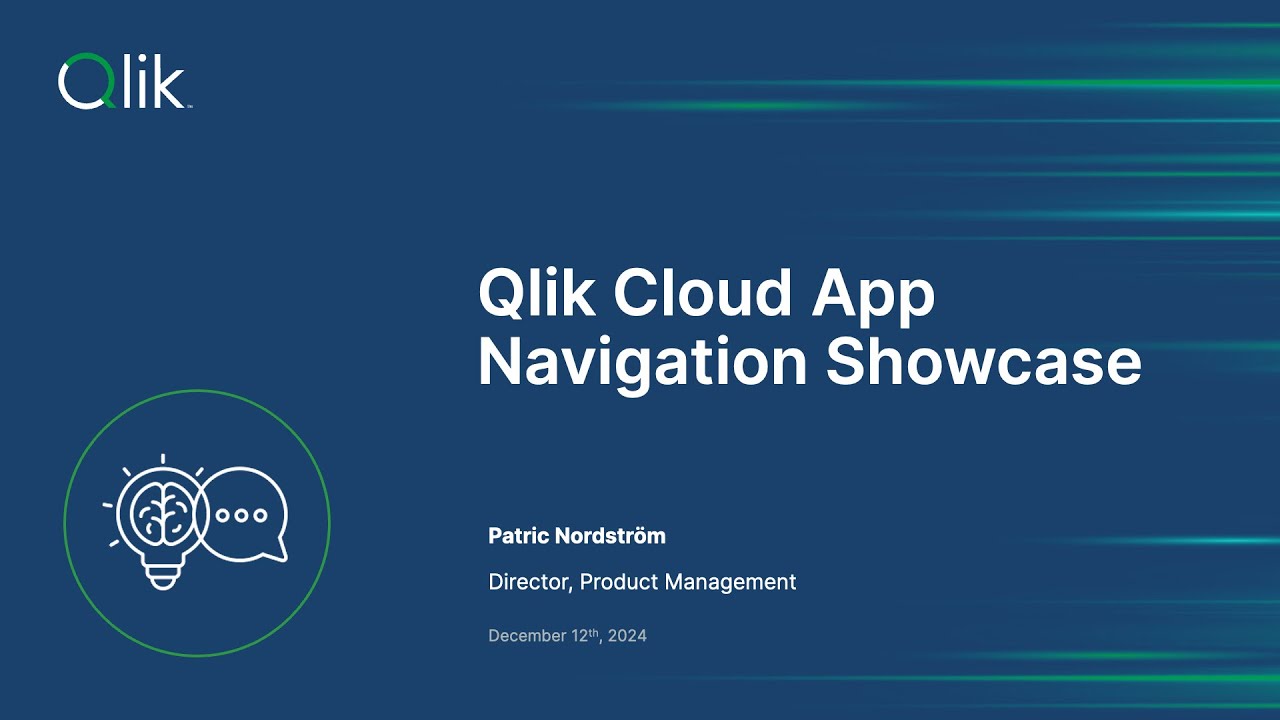 STT - Qlik Cloud App Navigation Showcase