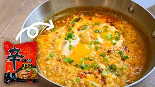 Easy Cheesy Kujirai-Style Instant Ramen Hack