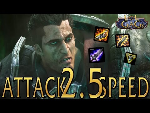 2.5 Attack SPEED Darius Montage (LoL Gags)