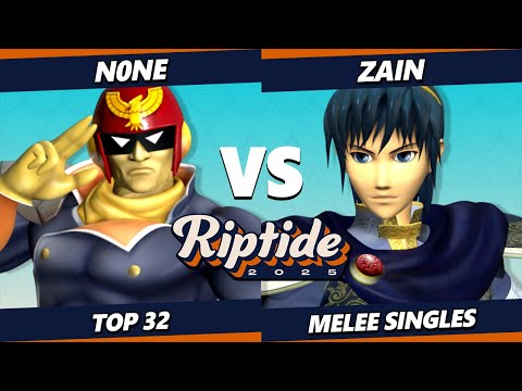 Riptide 2025 - n0ne (Captain Falcon) Vs. Zain (Marth) Smash Melee - SSBM