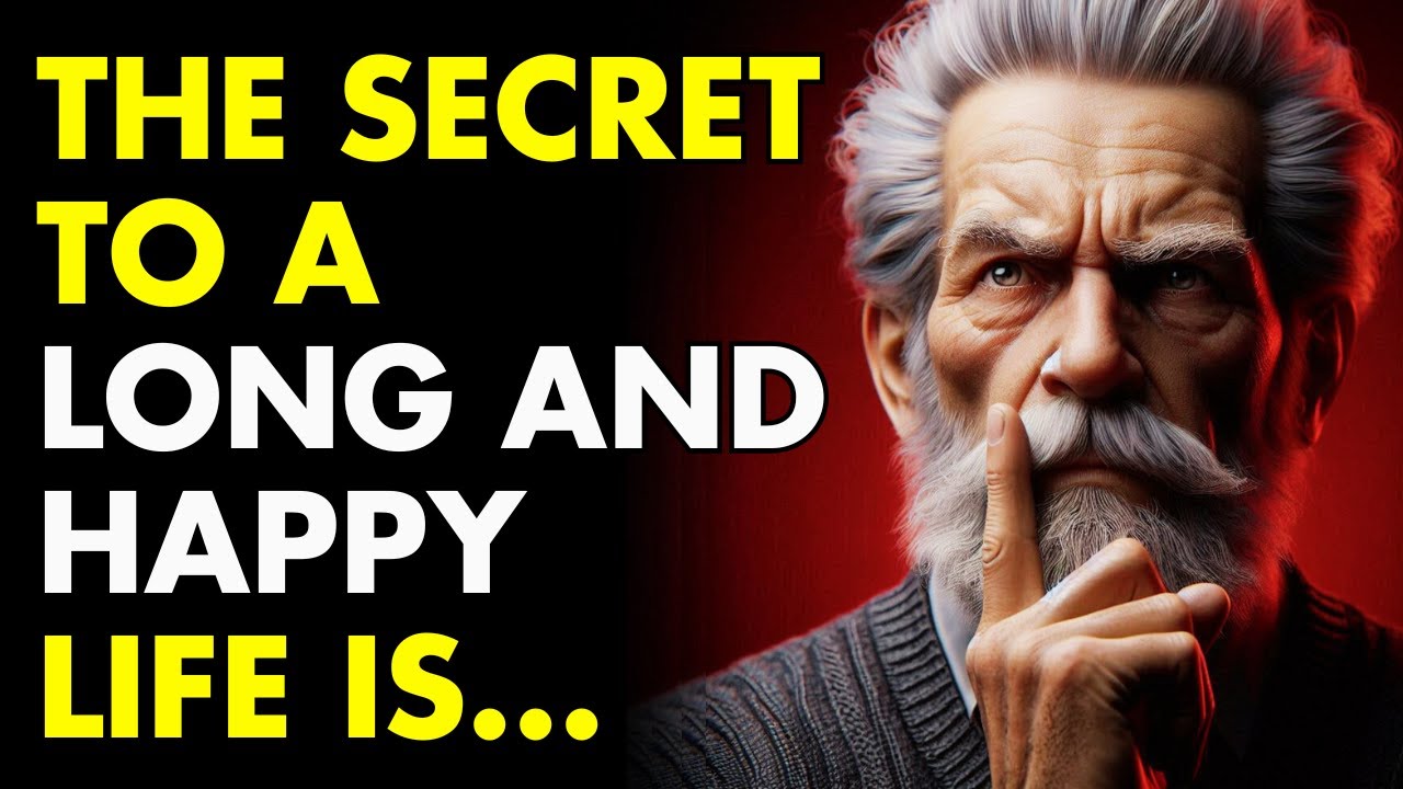 13 SIMPLE HABITS FOR A LONGER AND HAPPIER LIFE - Wisdom for living | STOICISM