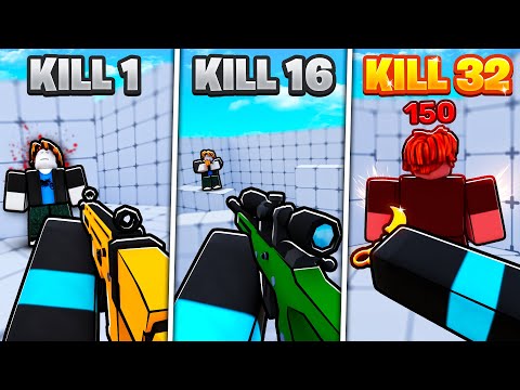 So they added GUN GAME in Roblox Rivals..