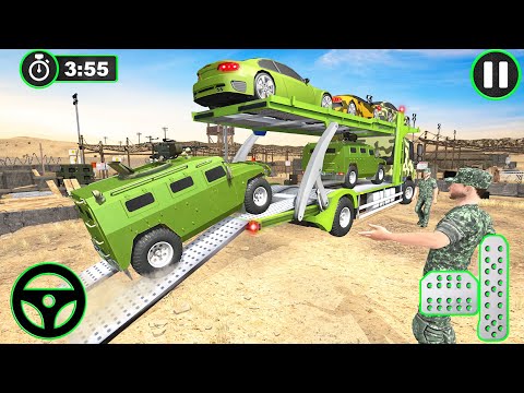 Army Vehicles Transport Simulator – Ultimate City Road Driving Army Truck Driving - Android Gameplay