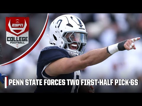 PENN STATE SCORES BACK-TO-BACK PICK-6's IN CFP 😱🔥 | ESPN College Football