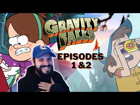 GRAVITY FALLS First Time Watching and Reaction! - Episodes 1 & 2