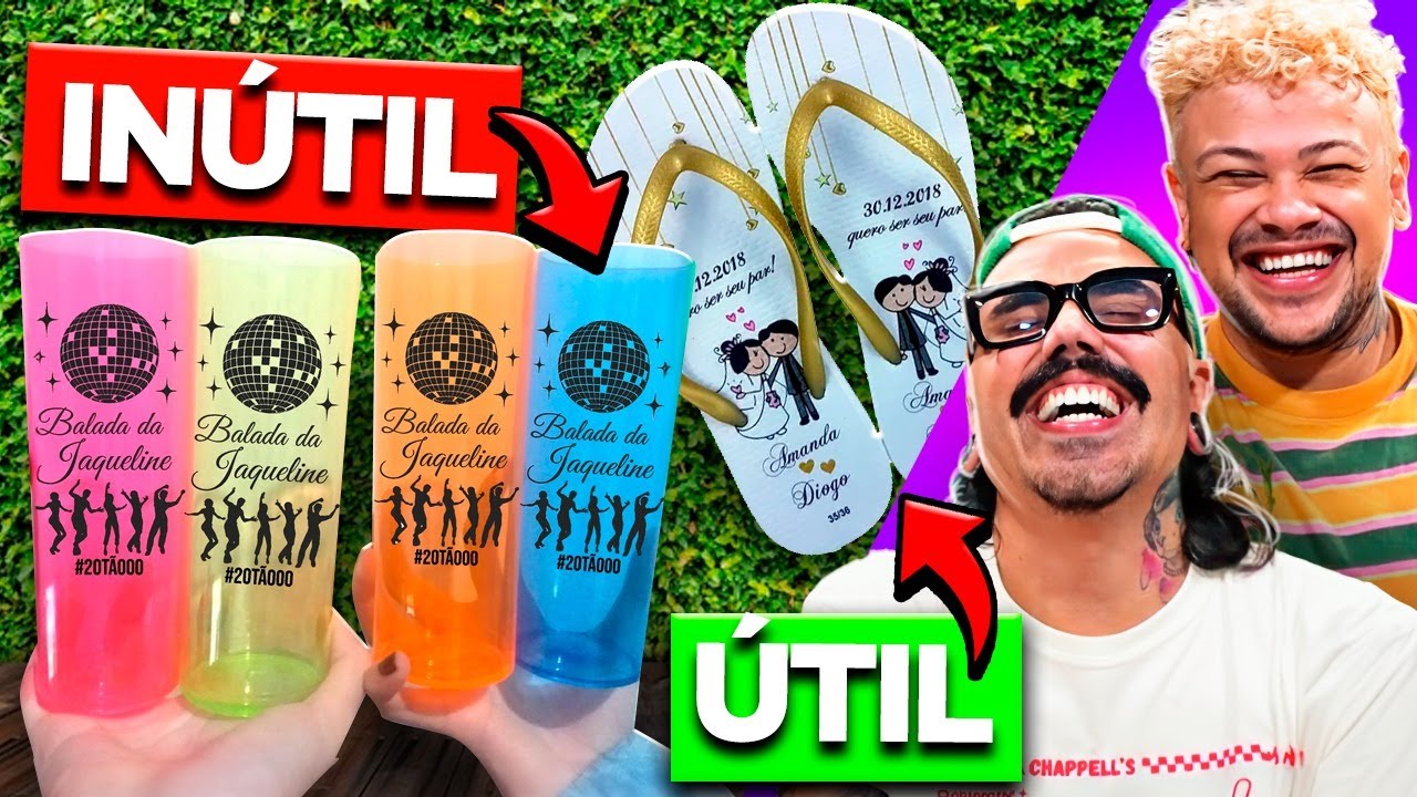 ANALISANDO AS PIORES E MELHORES LEMBRANCINHAS DE FESTA | Diva Depressão