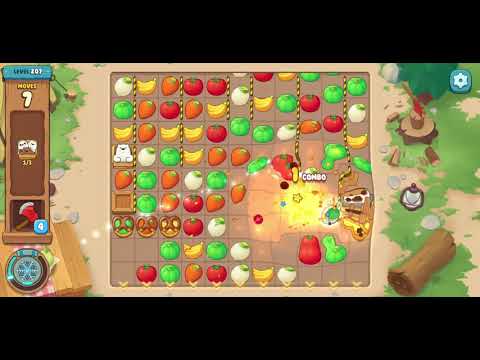 We Bare Bears Match3 Repairs Level 207 - No Boosters