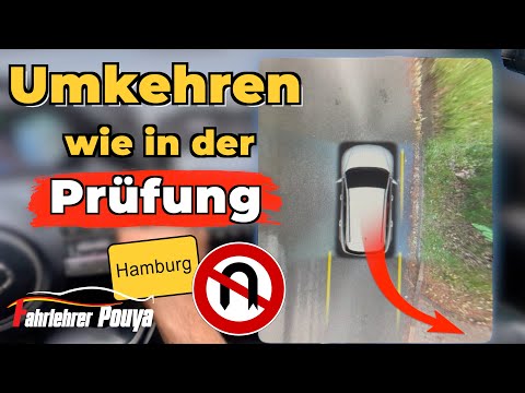 Richtig Umkehren in der Fahrprüfung 🚗 | Schritt-für-Schritt auf Prüfungsstrecke erklärt
