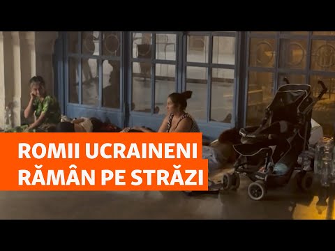 Reducerea ajutoarelor pentru cazare în Ungaria îi lasă pe romii ucraineni pe străzi