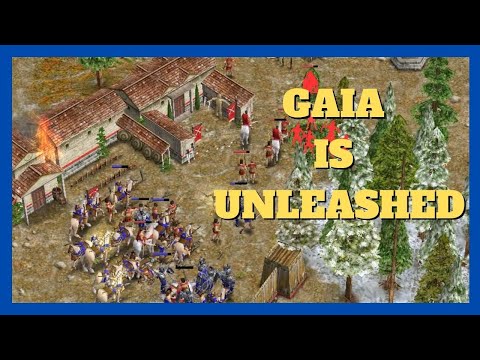 Desperate Times... | Momo (Poseidon) vs Kvoth (Gaia) Game 3/5 #aom #ageofempires
