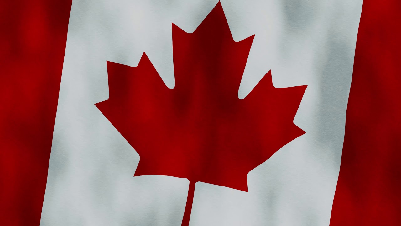 Waving Flag of Canada 4K (Animated Canadian Flag) #3