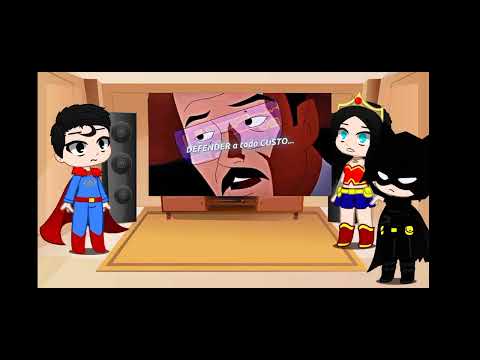 liga da justiça react ao rap do Batman do futuro