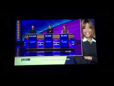 Double Jeopardy, TOC 2019 Day 7 - James Holzhauer finds the 3rd Daily Double 😳 (11/12/19)