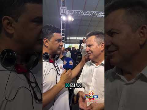Visita do Governador @MauroMendesOficial : marca um momento histórico paraNova Canaã do Norte!