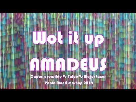Wot it up Amadeus - Captain sensible Vs Falco Vs Major Lazer - Paolo Monti mashup 2019