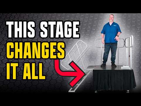 ProX XSQ-2X4 MK2 StageQ 2' x 4' Single Stage Unit Adjustable 28-48" image 5