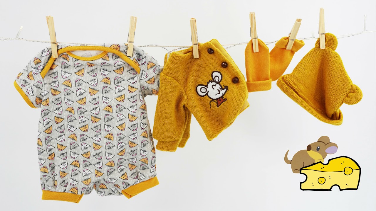 BiBi Outfits - Reborn Doll Clothes (Mouse) (50 cm / 20