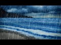 Rain & Ocean Sounds | Sleep, Study, Focus | 10 Hours White Noise