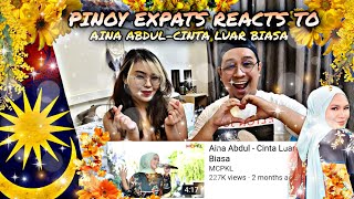 Download lagu Aina Abdul - Cinta Luar Biasa (Andmesh Kamaleng) | PINOY EXPATS REACTION mp3