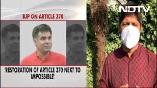 Kashmir Politicians Day-Dreaming, Restoration Of Article 370 Impossible: BJP - Download this Video in MP3, M4A, WEBM, MP4, 3GP