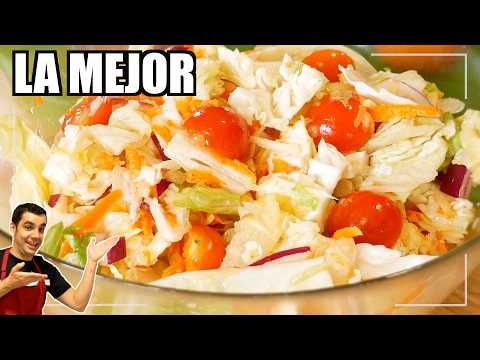 🥗 ¡DESCUBRE la ENSALADA de COL más DELICIOSA y SALUDABLE! 😋