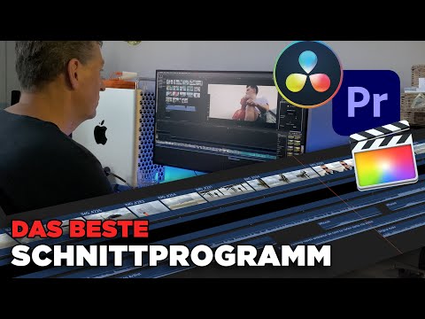 Das beste Videoschnittprogramm | Davinci Resolve vs. Adobe Premiere vs. Final Cut Pro