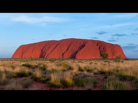 Driving past Uluru (Ayers Rock) | Australia