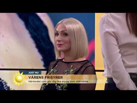 Vårens frisyrer  - Nyhetsmorgon (TV4)