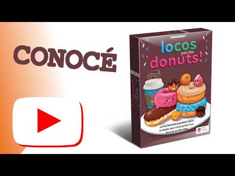 Juego De Mesa Locos Por Las Donuts