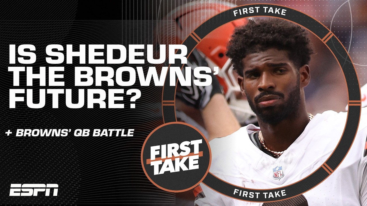 Are the Browns a QB away from A SUPER BOWL 🍿 First Take debates 🤔