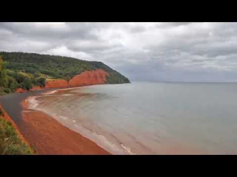 Six Hour Time Lapse of the Ocean Low to High Tide Blomidon Provincial Park, Nova Scotia