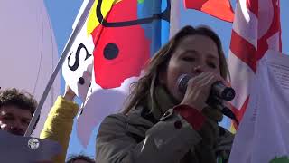 Retraites : Prises de parole de l'intersyndicale, au Puy-en-Velay, le 28/03/23