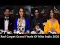 Celebs On Red Carpet Grand Finale Of Miss India 2020