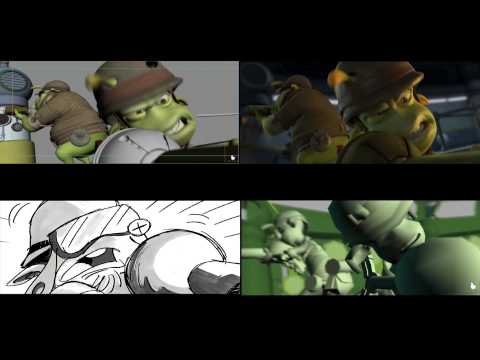 Planet 51 - Animation Progress Reel #1