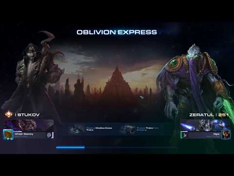 StarCraft 2 Co-Op Oblivion Express Stukov (New Patch 4.11.4) Bunkers!