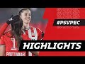 Pattiwael haalt uit in de KRUISING ? | HIGHLIGHTS PSV Vrouwen - PEC Zwolle Vrouwen (KNVB Beker)