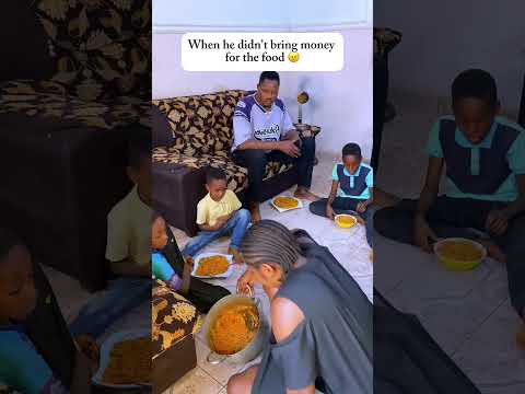 When he didn't bring money for the food #funny #comedy #shorts