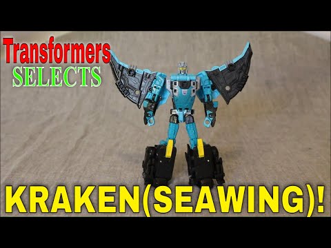 Transformers Selects Kraken (Seawing) - GotBot True Review NUMBER 849