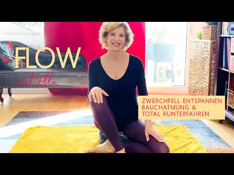 STRESS ABBAUEN, Tiefenentspannung, Zwerchfell entspannen und Bauchatmung (YIN Elemente)