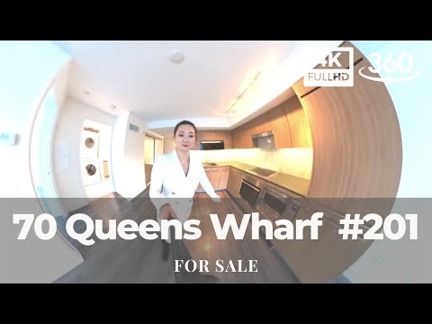 【4k 360 VR】70 Queens Wharf #201, Toronto Condo Virtual Tour, For Sale