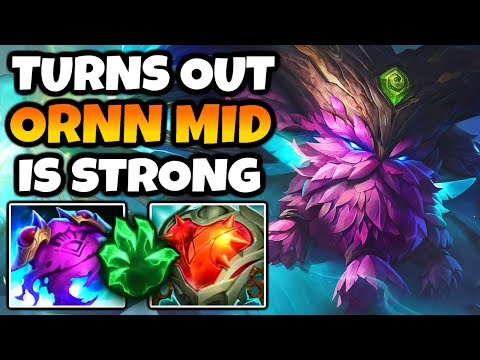 A fan made me play Ornn Mid, turns out he's absolutely nuts